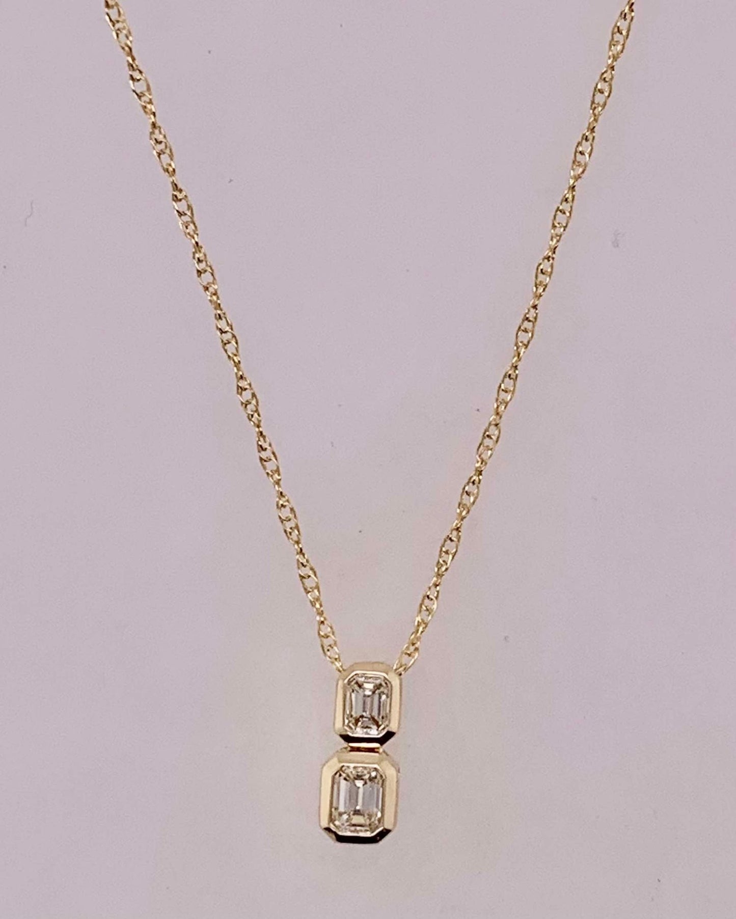 14K Diamond Necklace