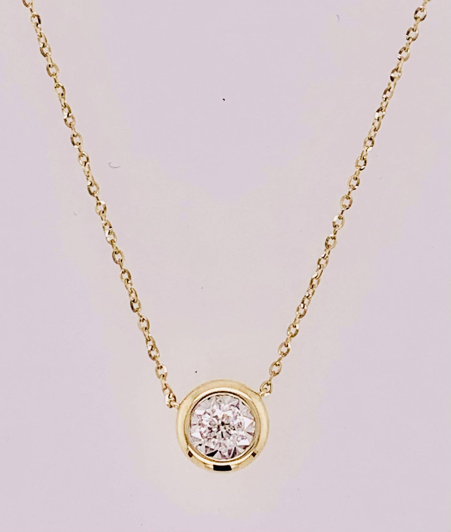 14K Diamond Necklace