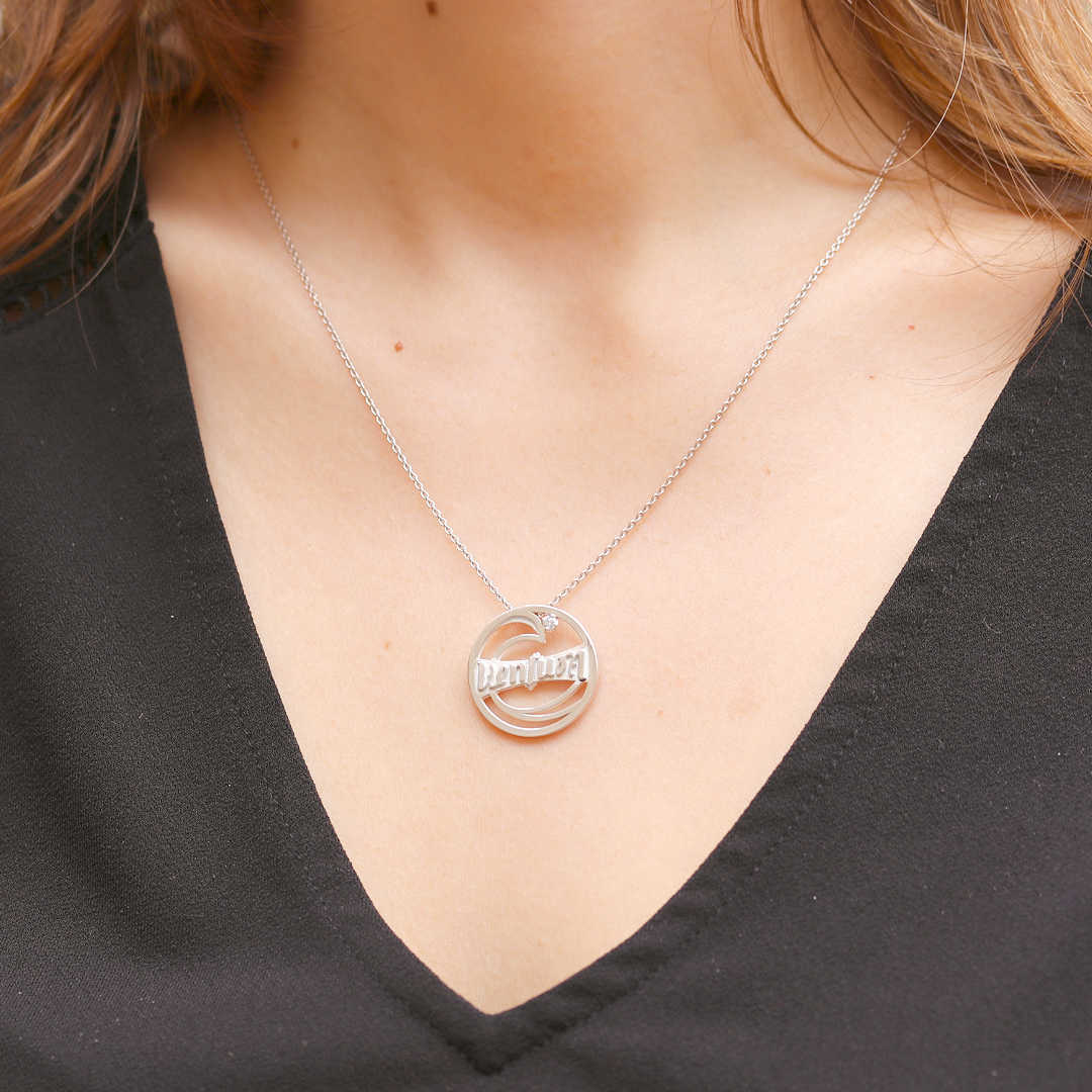 Ventura Wave Diamond Necklace