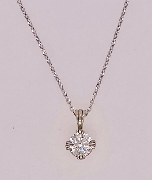 14k Diamond Pendant