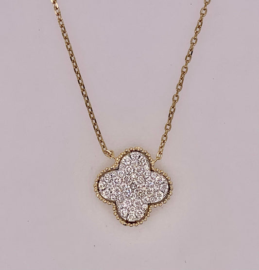 14K Diamond Necklace