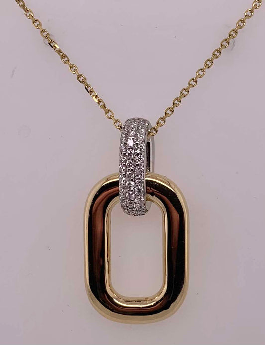 14K Diamond Necklace