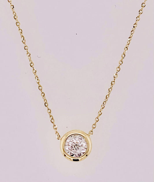 14K Diamond Necklace