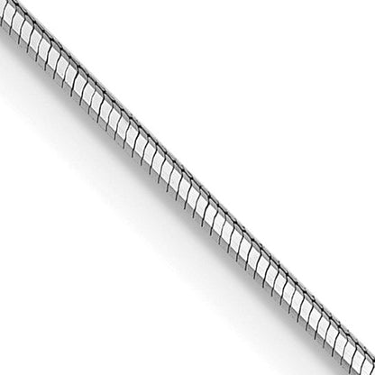 14K Diamond-Cut Octagonal Snake Chain