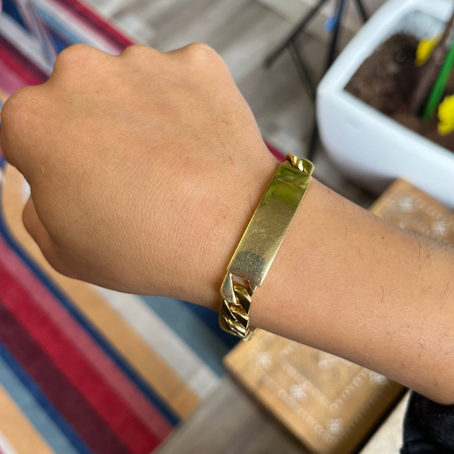 Vintage Jumbo ID Bracelet, by Tiffany and Co