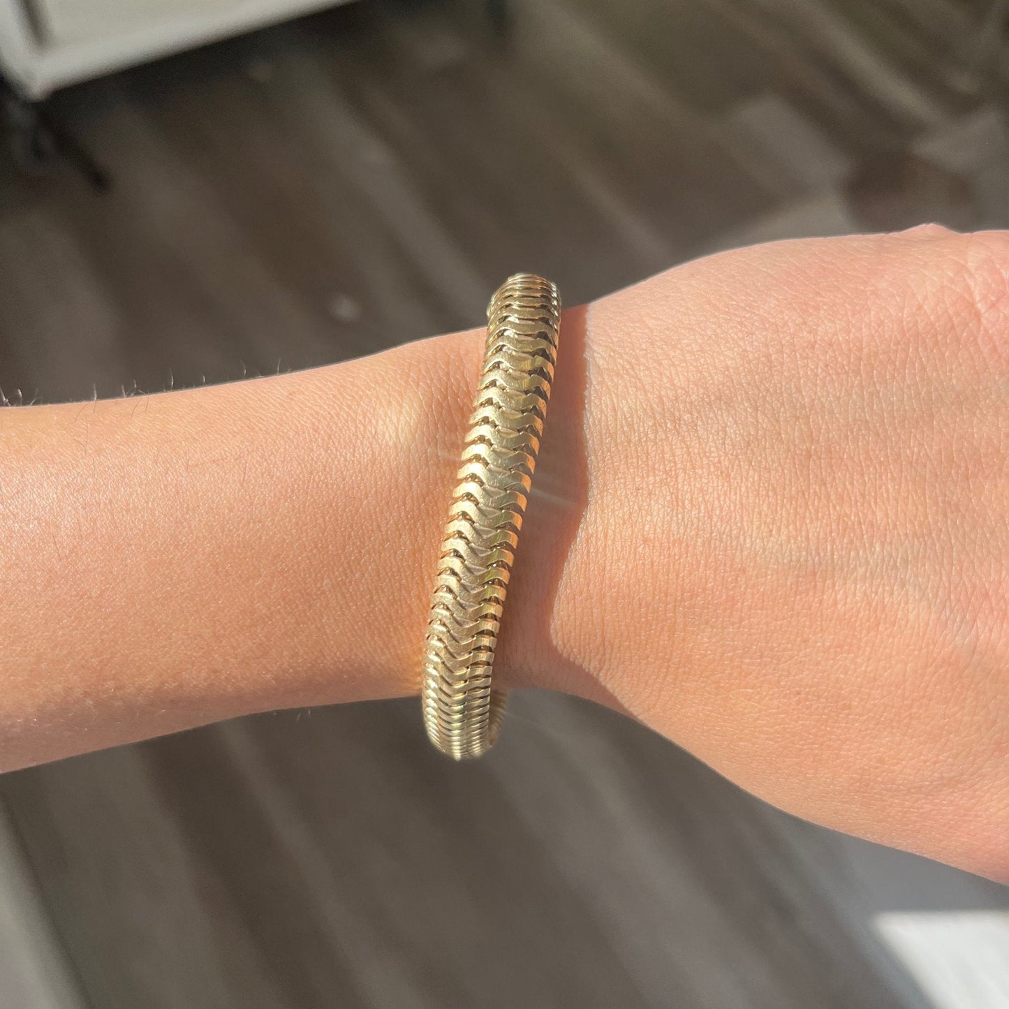 Vintage Retro Snake Chain Bracelet by Tiffany & Co.